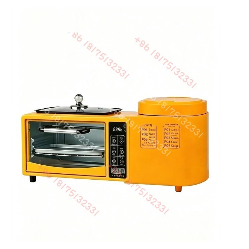 Toaster - Многофункциональная бытовая электрическая печь 4-в-1: тостер,