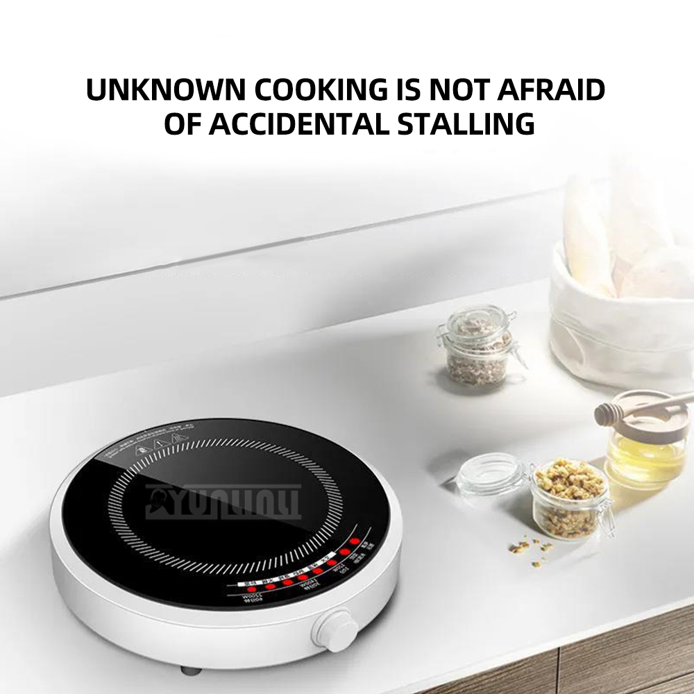 Круглая умная индукционная пли – обзор и цена Induction Cooktop Portable