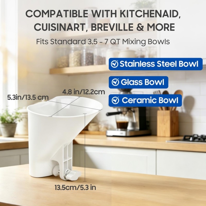 B84B – стеклянная чаша из нерж – обзор и цена Stand Mixer